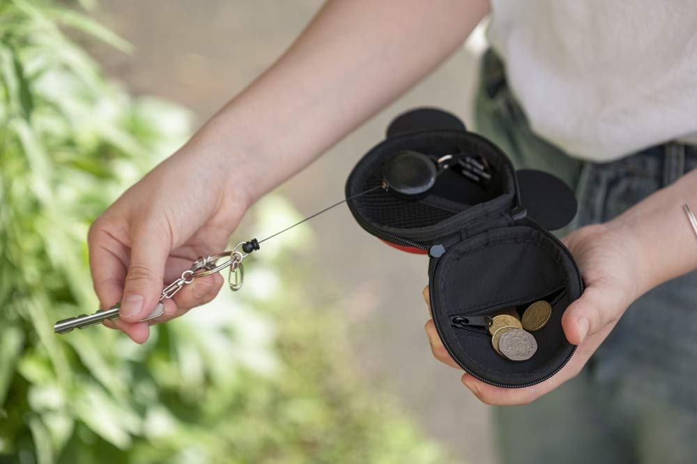 Seto Craft Cosmetic Key Coin Case Case, & (Mickey)