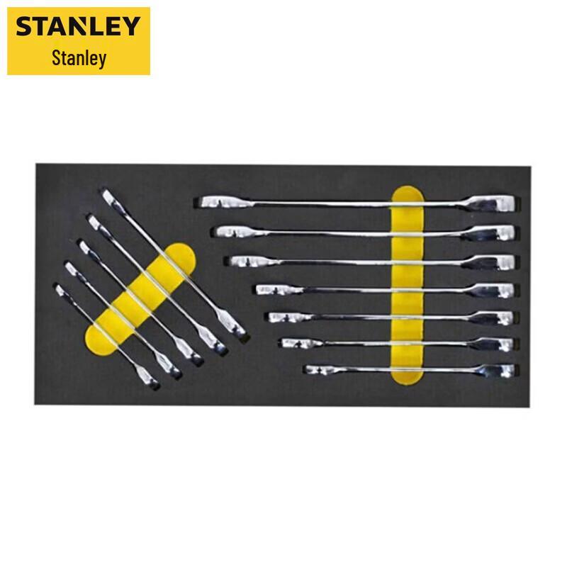 Stanley 12-Piece Ratcheting Combination Wrench Set
