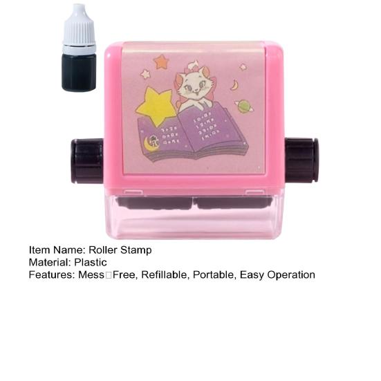 Math Roller Stamp Addition Subtraction Multiplication Division Randomized Generator Math Practice Tool for Kids Homework Classroom Use