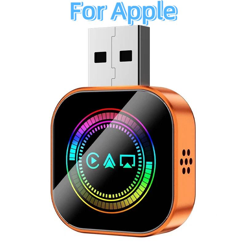 New 3 in 1 Upgrade Wireless Carplay Mirror Link Adapter Instant Wired To Wireless Conversion Plug & Play For Wired Carplay