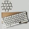 120Keys Keycaps XDA Sublimations Minimalist White Keycap for Mechanical Keyboards Russian Korean English Japanese