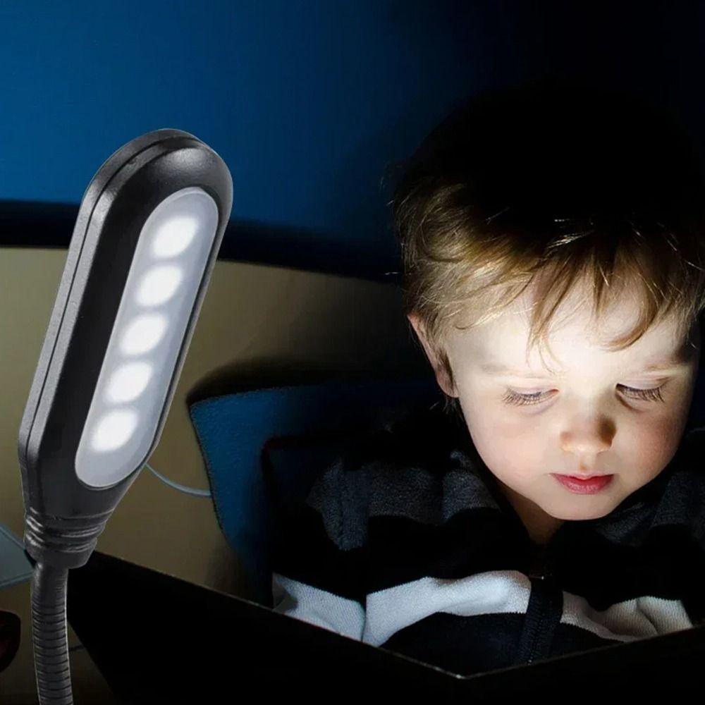 With Clip LED Book Lamp 360-degree Folding Night Light Portable Bedside Study Light  Home