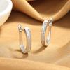 925 Sterling Silver Earrings High Quality Luxury for Women Exquisite Student Girlfriend Jewelry Accessories Wedding Fashion Gift