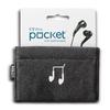 Panasonic RP-TCM125-K ErgoFit In-Ear Earbud Headphones with Mic & Call Remote, Black