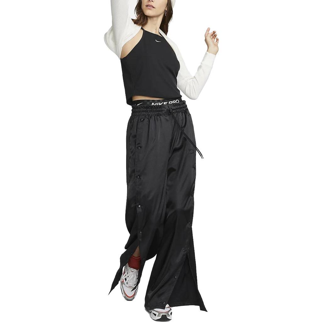 Nike Sportswear Essentials Solid Ribbed Tank Top Women Tops Black DV7961-010