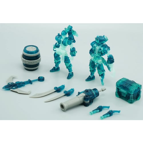 NUMBER 57 Armored Puppet Venue Exclusive 2022 NO. 57 Pirate Series Mr. J 1/24 Scale ABS & PE Assembled Plastic Model