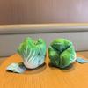 Cute Cabbage Plush Keychain - Creative Vegetable Doll Pendant Gift