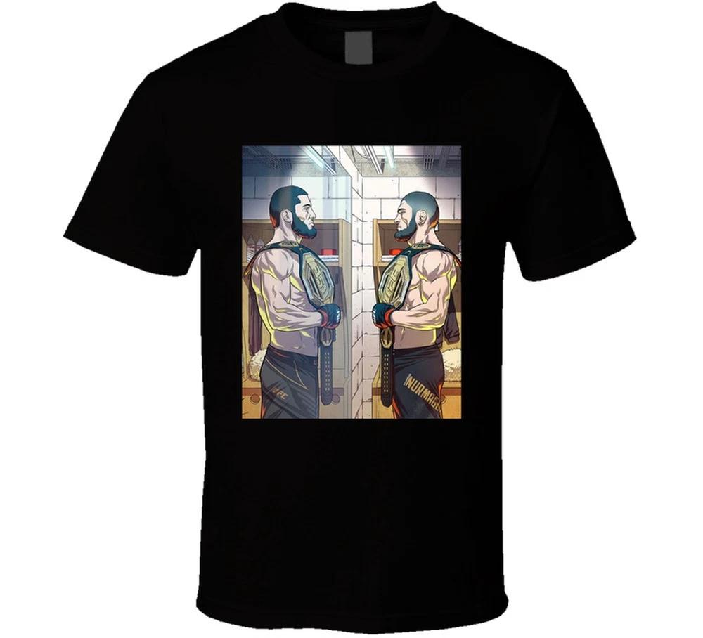 Islam Makhachev Welterweight Champion Fight Fan T Shirt S