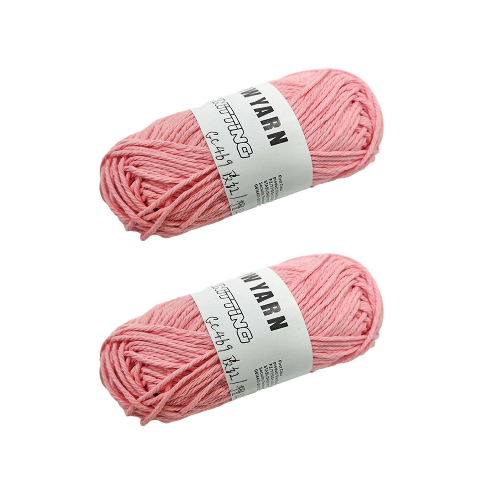 

2 мотка светящейся пряжи для вязания крючком, для вязания своими руками, для сумки, игрушки, поделок, 49 ярдов/моток, светящаяся пряжа, полиэстеровая пряжа, нить 2