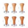Coffee Dispenser / Leveler And Tamper, Dispensing Tool Cup Press with Flat Base