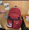 Middle School Student Schoolbag New Large-capacity Leisure Travel Couple Backpack Trendy Fashion Nylon Backpack