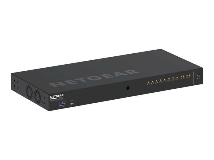 Svitsj - NETGEAR - M4250-10G2F-PoE+ - 10 x 10/100/1000 - 2 x Gigabit SFP - PoE+ 125W