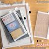 Transparent Mesh Pencil Case - Portable Student Exam Stationery Bag with Zipper.