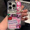 Love Poster Transparent Minimalist Creative Phone Case For iPhone 17 Air 16 15 Pro Max 14 Plus 13 12 11 17E Soft Cover