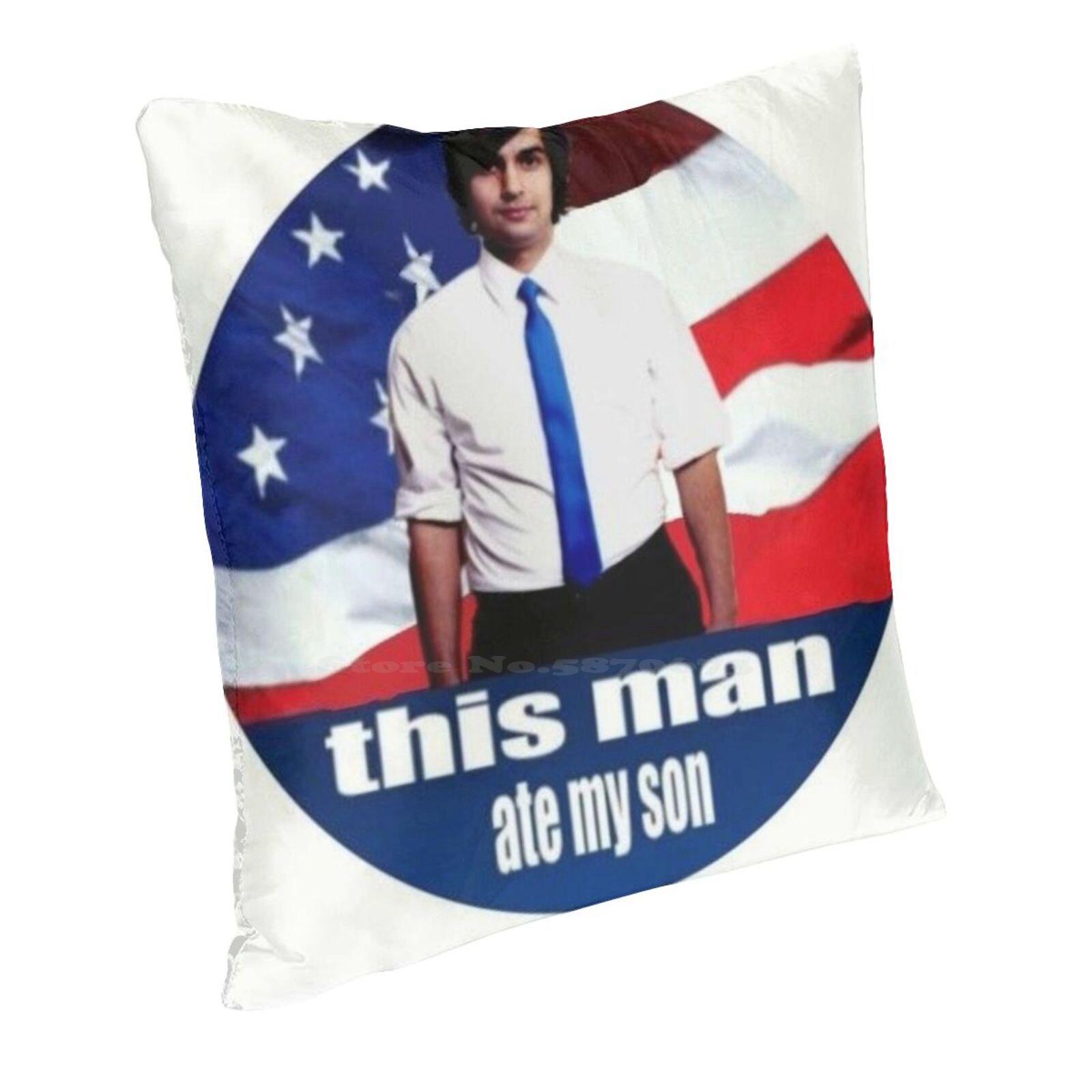 Zubin Ate My Son Fashion Sofa Throw Pillow Cover Pillowcase Tally Hall Zubin Zubin Sedghi Ate My Son Peach skin 18*18(CM)-1Pcs