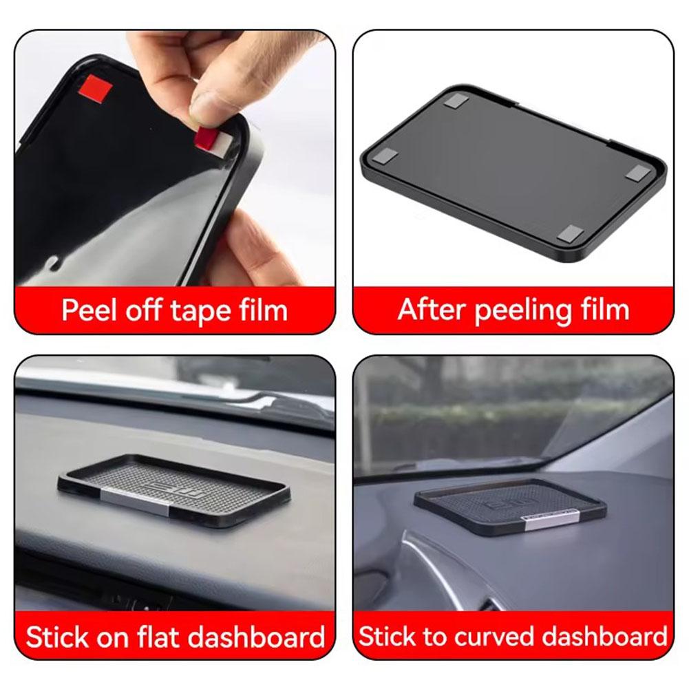 Car Dashboard Anti-Slip Mat Universal Heat-resistant Cell Phone Sunglasses Storage Mat For Car Truck SUV Car Acessories 1pc