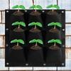 9 Pockets Plant Bag 50*50cm Grow Bag Durable Pocket Planting Bag  Wall Planting
