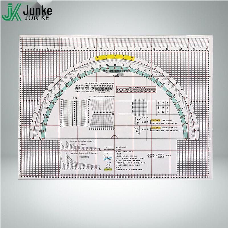 Junk Ke Multi-functional Map & Command Ruler