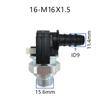 Conector rapid de înaltă calitate 16-12*1,5 din plastic pentru furtun de combustibil pentru mașină shaanqi delong EFI pentru camion mare pentru camion greu 1 set