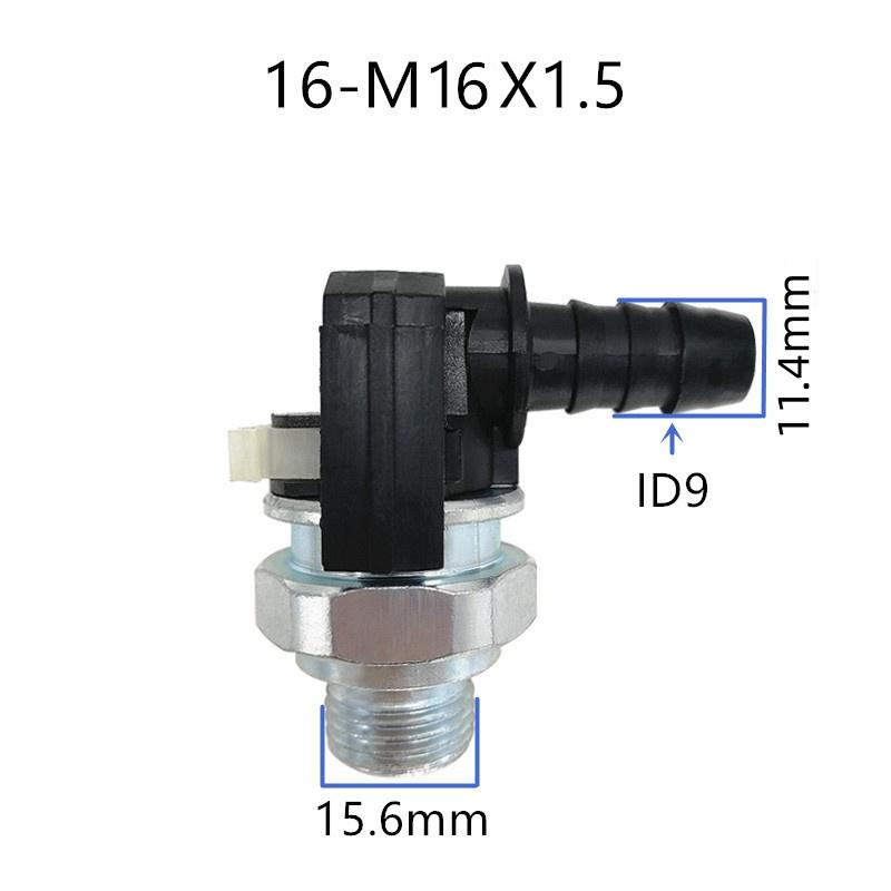 Conector rapid de înaltă calitate 16-12*1,5 din plastic pentru furtun de combustibil pentru mașină shaanqi delong EFI pentru camion mare pentru camion greu 1 set