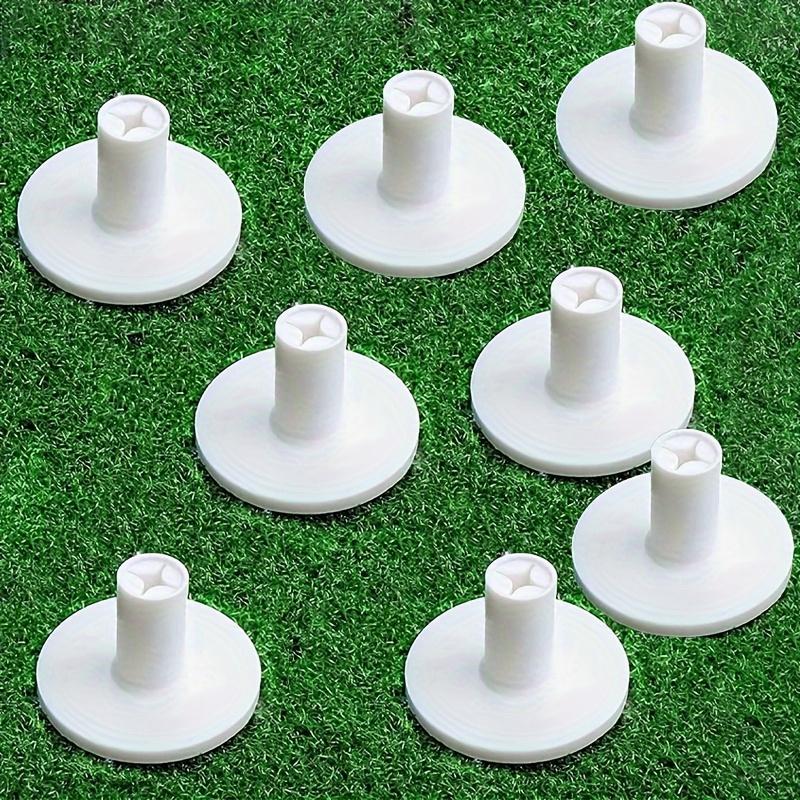 3PCS Rubber Golf Seat for Practice and Range Mat - Durable, Flexible Seat Compatible with Standard Golf Balls