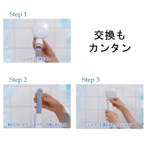 [Genuine Product] Toray Trevino Water Purification Shower Toray Shower RS51/RS52/RS53/RS54-AZ Replacement Cartridge 1 Piece RSC51