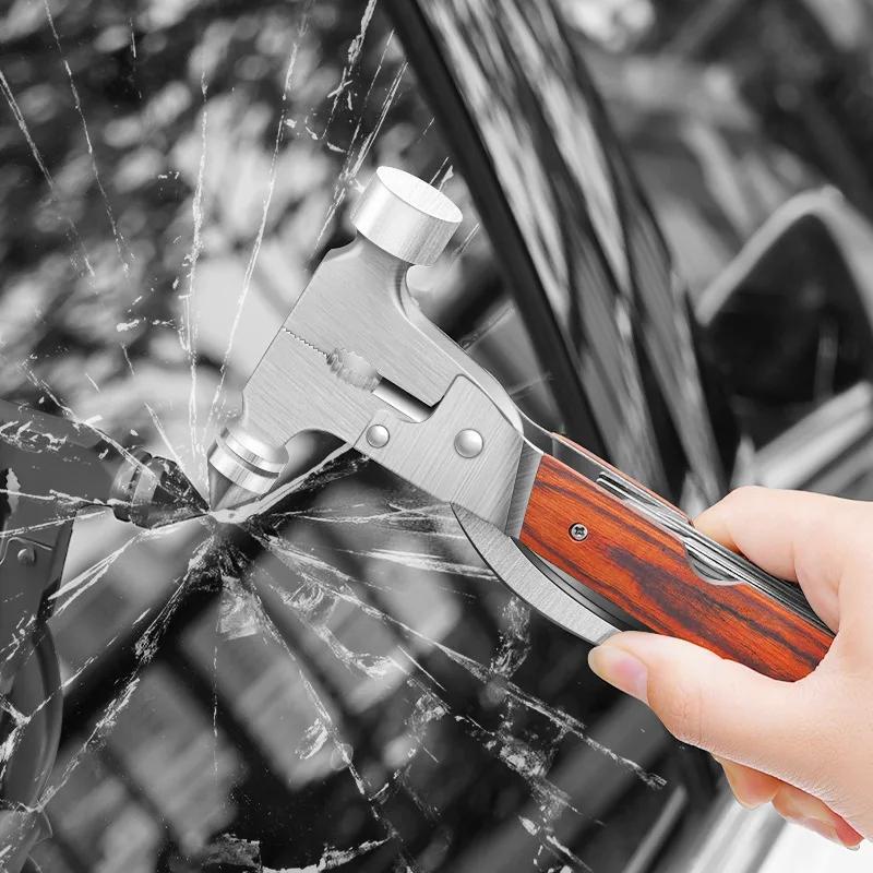One Second Window Breaker Car Safety Supplies Car Safety Hammer Car Multifunctional Emergency Escape Hammer Life-saving Hammer