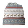 Skullies Beanies FAIR ISLE Mütze Winter Warm Bonnet Hüte Street Ski Cap