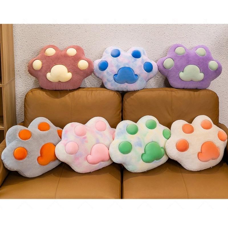 Creative Plush Toy Cat Claw Pillow Cartoon Tiger Bear Paw Stuffed Animal Girls Festival Gift Wholesale