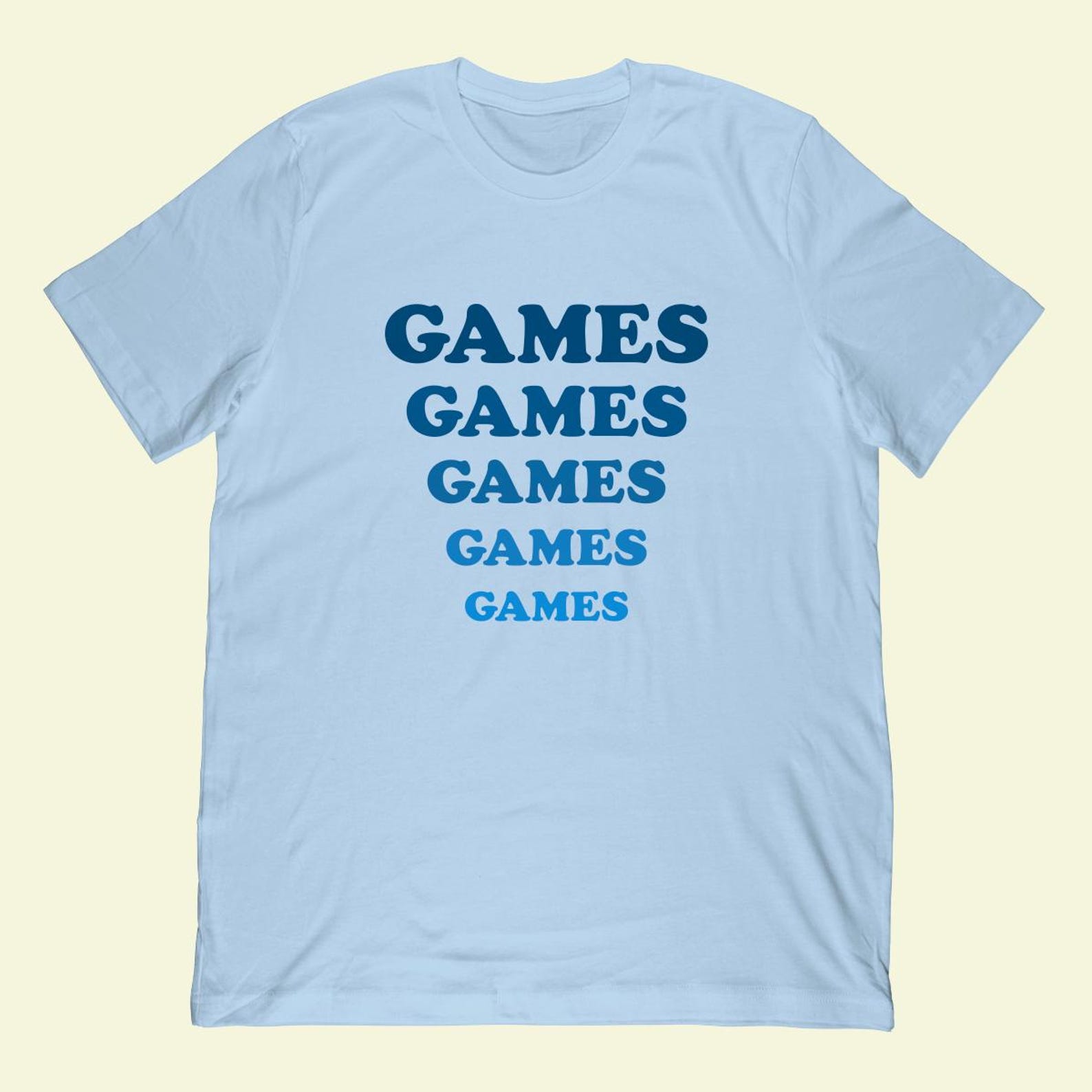 Amusement Park Games Replica T-Shirt – Retro Cotton Tee XL