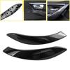 2X Inner Door Handle Trim Covers For BMW 3 Series F30 F31 2013-2018 Carbon Fiber