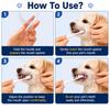 3/4Pcs Convenient Pet Oral Care Reusable Pet Tooth Brushing Helper Teeth Cleaning Tools  Puppies
