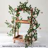 Plastic Silk Artificial Rose Vine 4 Colors Wall Decor Rattan  Home Decoration