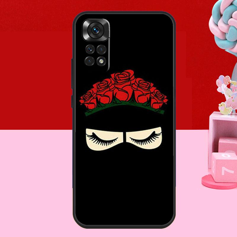 

Арабский Мусульманский Исламский Чехол с Глазами Девочки для Xiaomi Redmi Note 14 13 12 10 11 15 Pro Plus Redmi 15 C 10C 12C 13C 14C Мягкий Чехол Redmi Note 15 Pro 5G