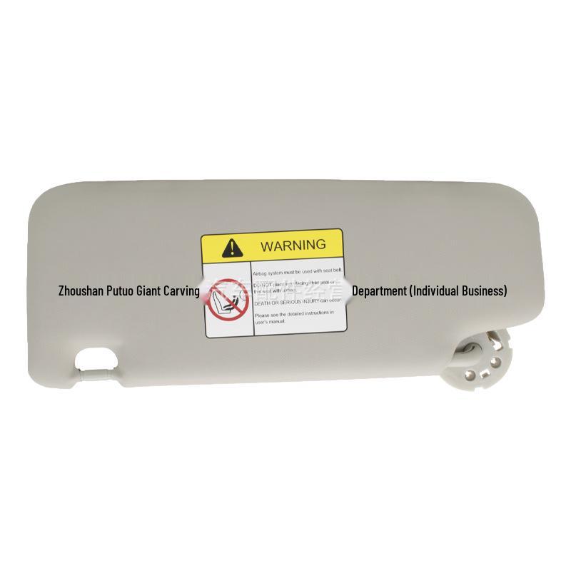 Gray Right-Side Sun Visor for Chevrolet Cruze (2011-2019) 95034256