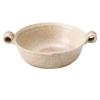 Marui Seito Iga-yaki Hechimon Single-Person Earthenware Pot with Wooden Trivet, White Birch Wood, Approx. 550ml Capacity, Made In Japan, MR-3-3528