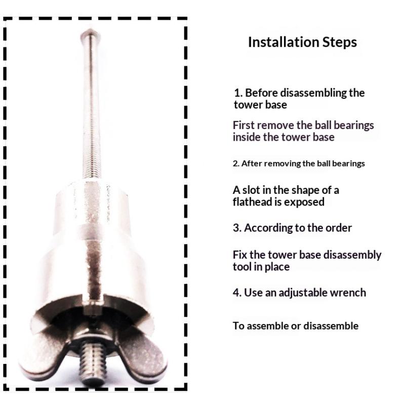 Universal Mountain Road Bicycle Freehub Remover Installer Tower Base Slotted Socket Wrench Bicycle Hub Remove Repair Tool