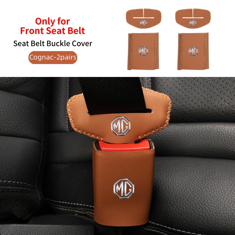 Auto Seatbelt Buckle Cover Car Accessories For MG Morris Garages 6 3 5 7 TF ZR ZS HS GS GT Hector RX5 RX8 350 550 Gundam