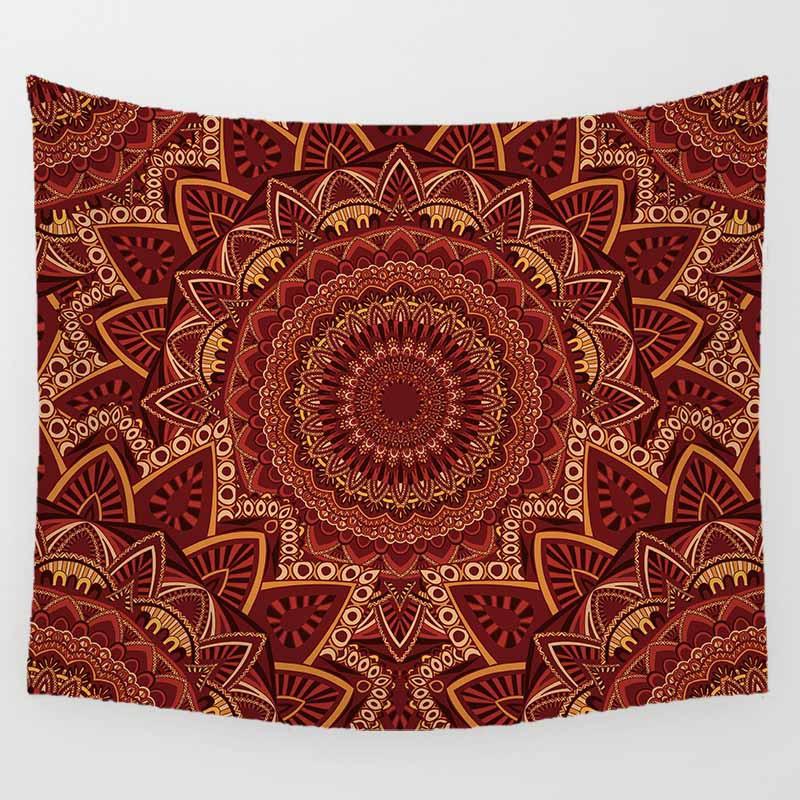 Fashion Hot Sale Mandala Tapestry Large HD Printing   Wall Hanging  Home Decor