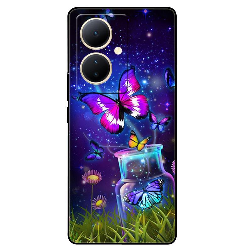 For Vivo V29 Lite 5G Case Global TPU Silicone Wolf Lions Phone Shell For VIVO V29 LITE 6.78 Funda On V29Lite Cat Animals Covers