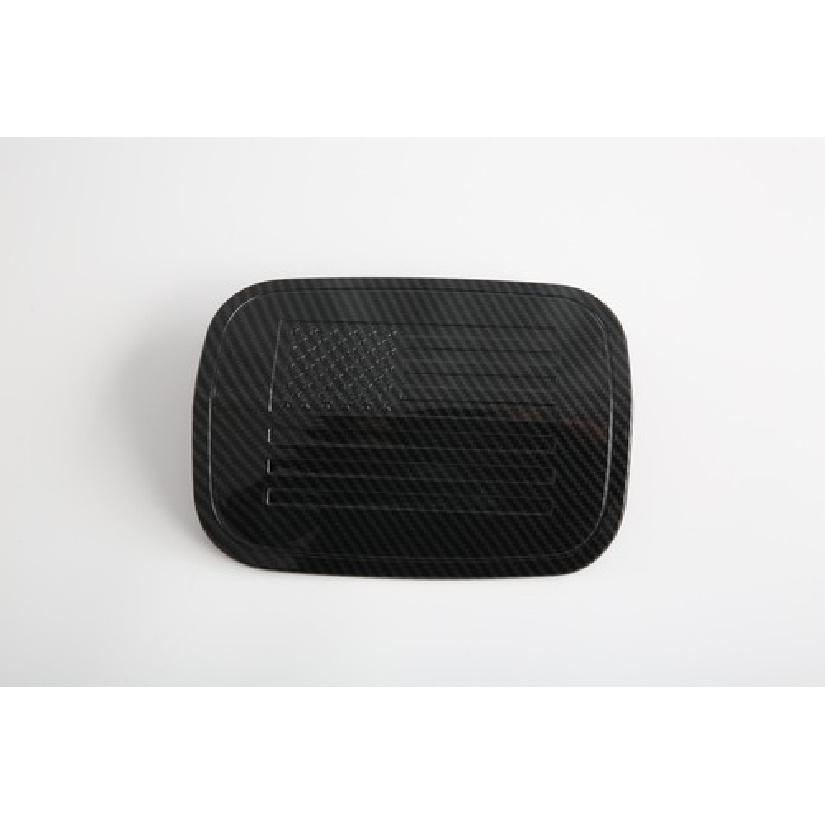 Carbon Fiber Rear Oil Lid Fuel Gas Tank Cover Trim For 2016- Dodge Charger
