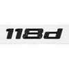 Für BMW F52 F40 F20 F21 E81 E82 E87 E88 DIY Aufkleber Heckklappen-Emblem Kunststoff-Aufkleber 1er Serie 116d 118d Autozubehör ue2