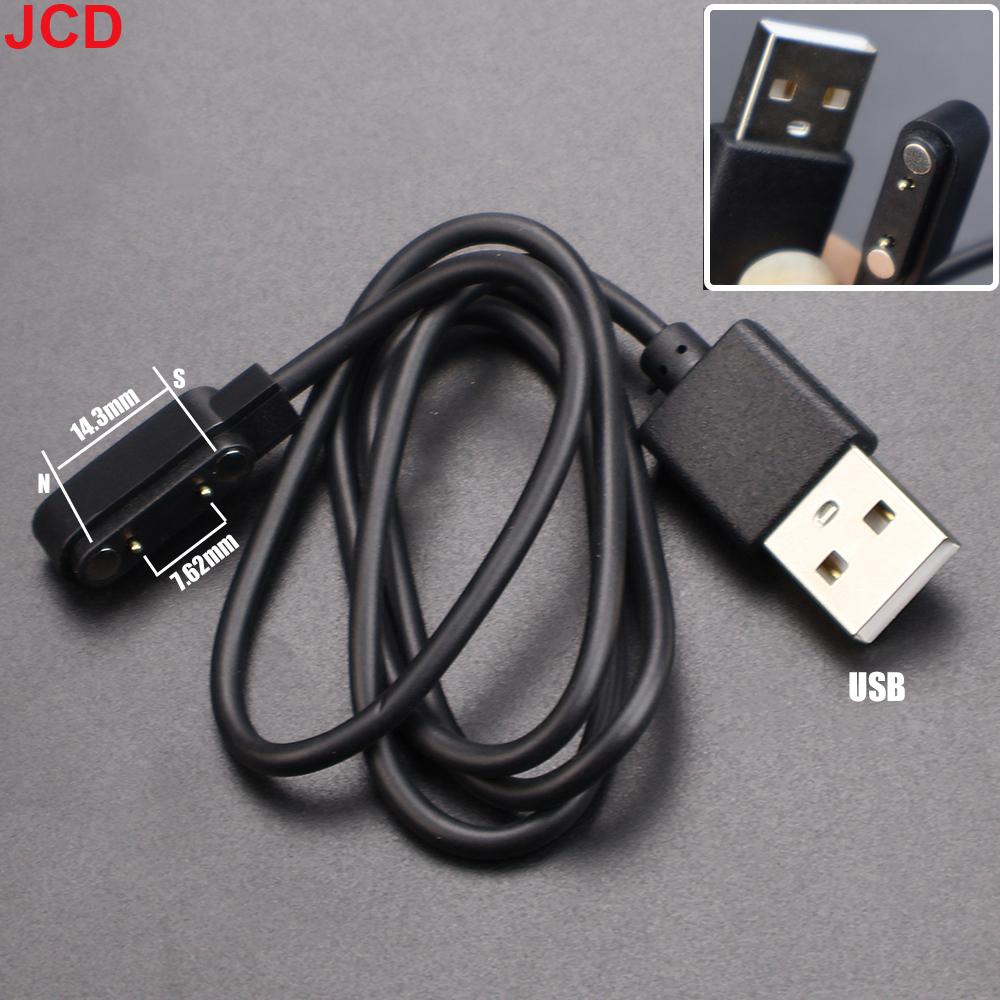 1PC Magnetic Charge Charging Cable For Smart Watch For 2/4Pin 2.5/2.8/3/4/7.62/8/9mm Distances USB Type-C Power Charger Cables