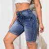 Women Skinny Slim High Waist Denim Shorts Summer Jeans Shorts