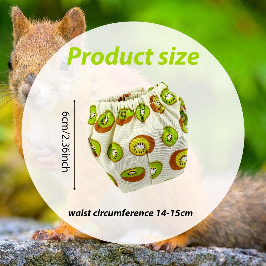 Small Pet Diaper Nappy Comfortable High Absorbent Pants Sugar Glider Squirrel for Outdoor