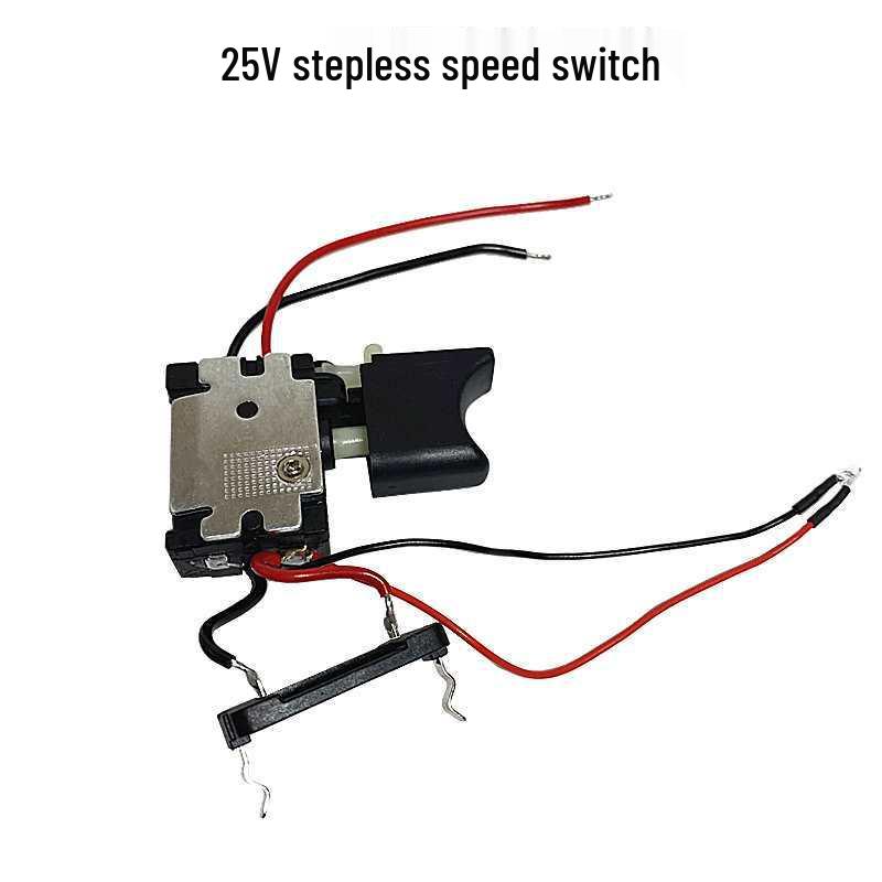 Pistol Grip Drill Chuck with Stepless Speed Control for 12V/16.8V/25V Drills