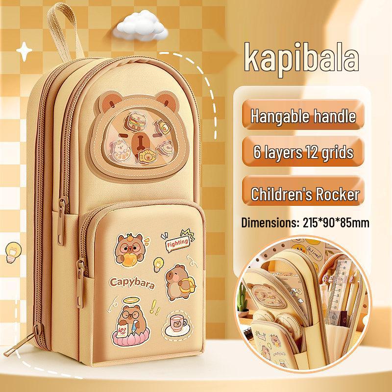 2026 Trendy Large Capacity Multifunctional Pencil Case for Girls and Students