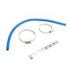 Car Universal 3" 76mm Air Filter & Cold Air Intake Pipe Turbo Induction Pipe Tube Kit With Air Filter Cone Aluminum Pipe Kit