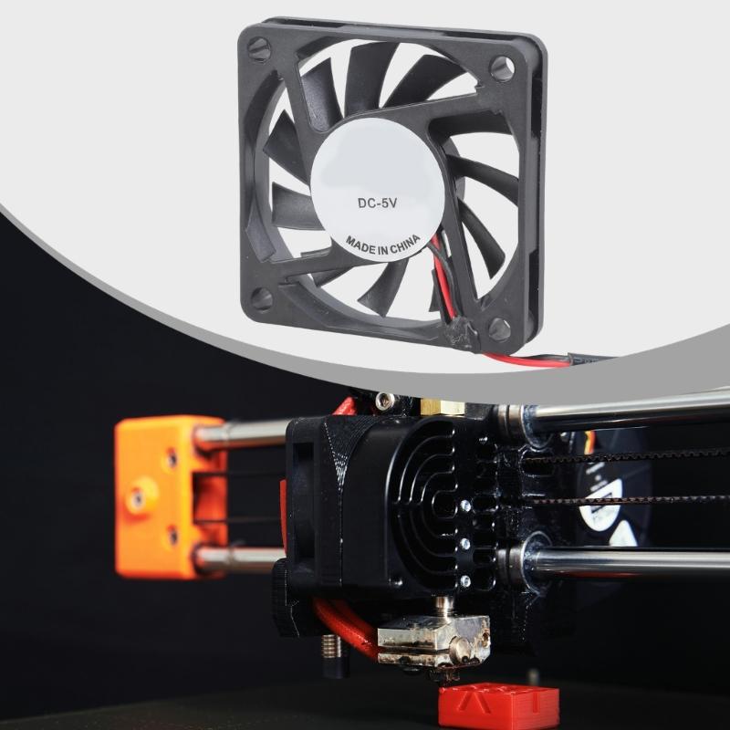 5V USB PC Router Fan 60mm Cooling Fan Brushless Portable Cooling Fan Replacement for Router Modem TV Box Electronic
