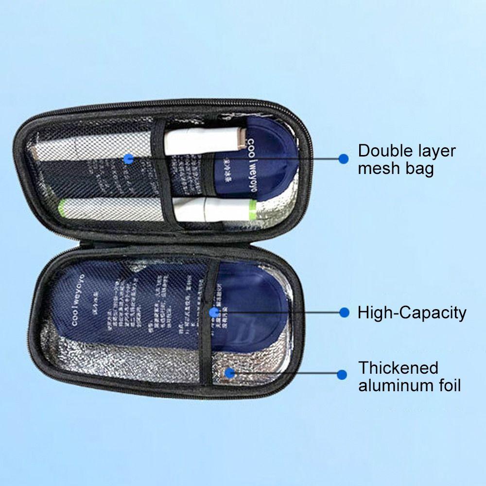 Oxford Diabetic Pocket without Gel Insulin Cooling Bag Drug Freezer for Diabetes Pill Protector Medicla Cooler